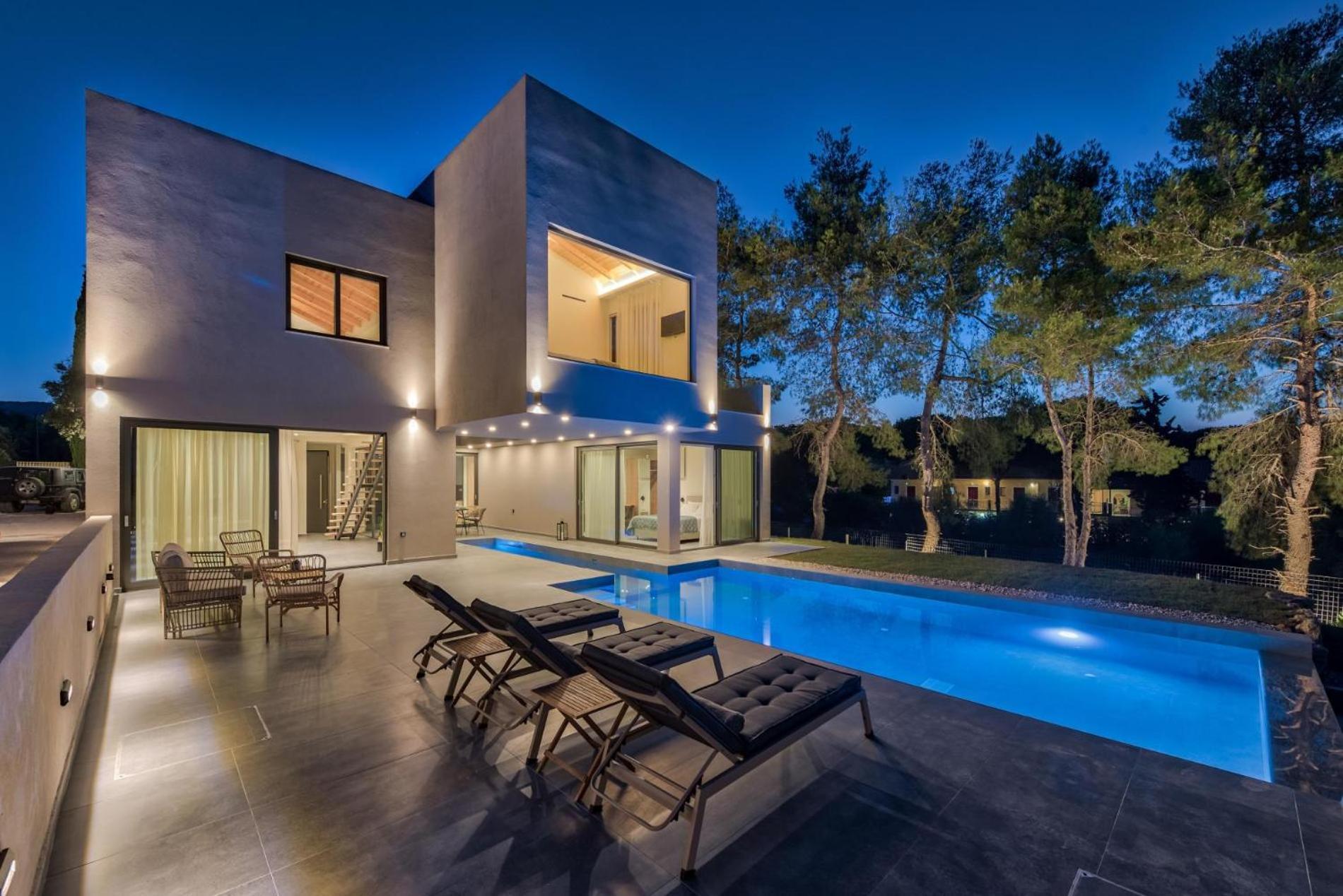 Luxury Villa Mon I Vassilikos Vasilikí Exteriér fotografie